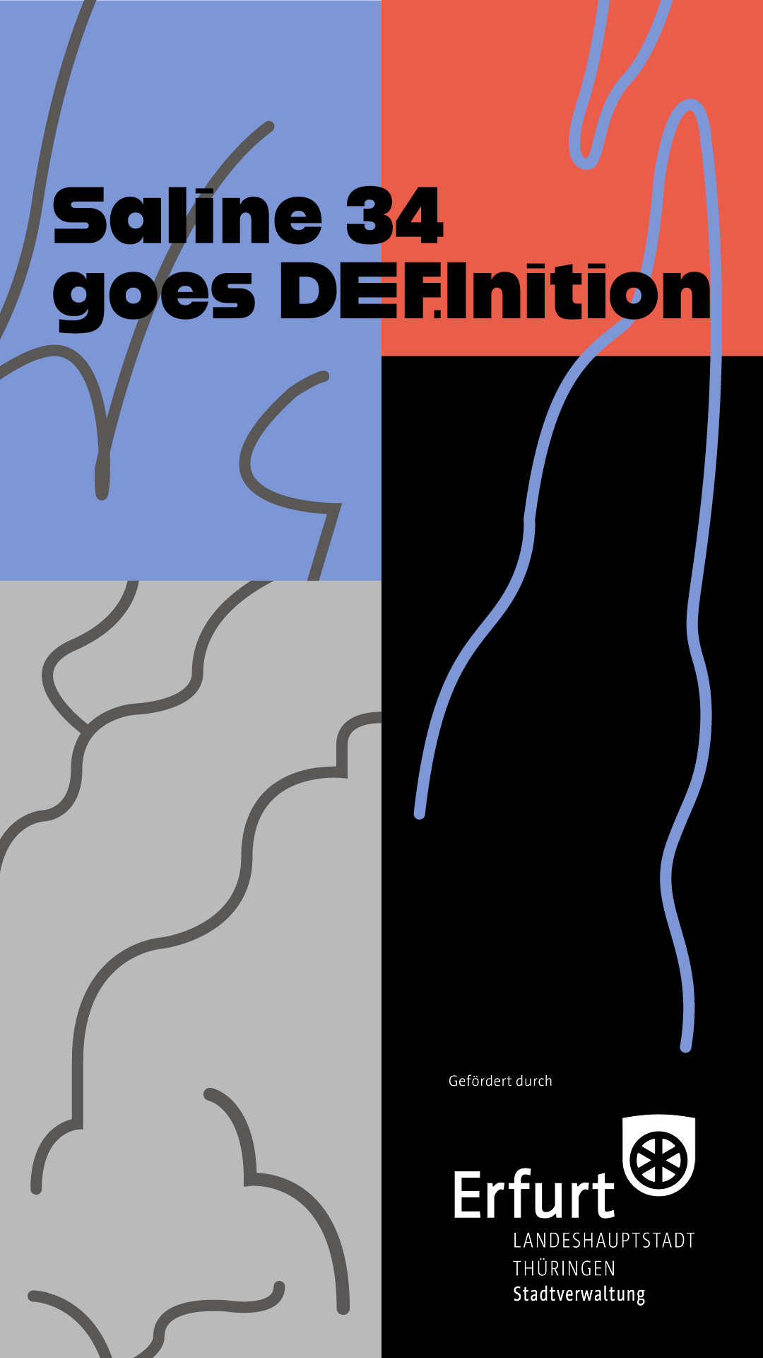 Plakatdesign der Ausstellung